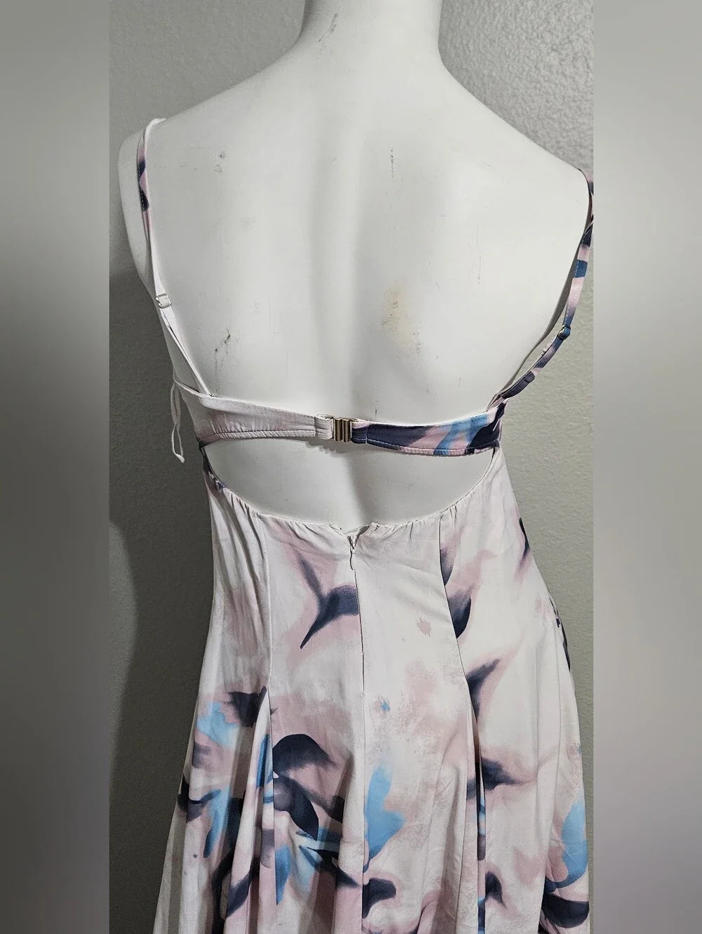 Abercrombie & fitch Godet Clasp-Back Midi Dress Size XSP